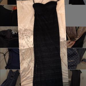 Sexy almost sheer strapless